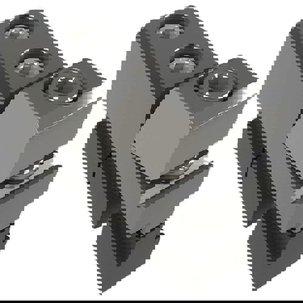 T-Slot Toe Clamps; Overall Length (mm): 3.75 ; Overall Length (Decimal Inch): 3.75 ; T-Slot Size (mm): 16mm ; T-Slot Size (Inch): 16mm ; Holding Force (Lb.): 50000N ; Overall Height (mm): 2.3850